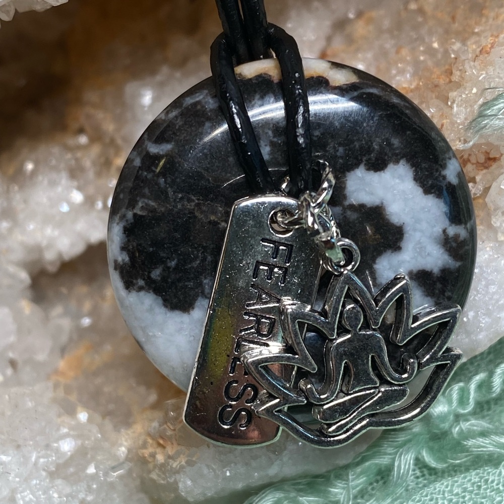 Zebra Jasper Healing Necklace